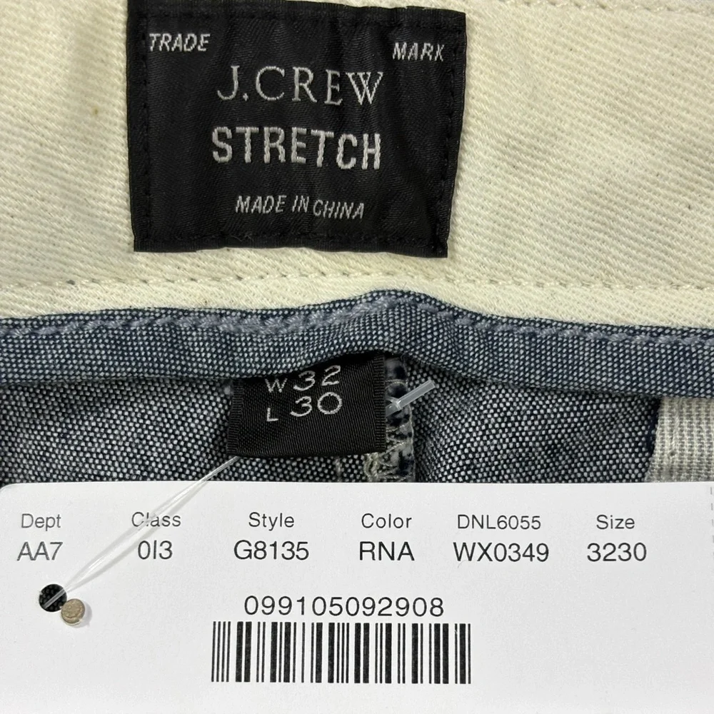 NWT J. Crew 484 Slim Fit Stretch Chino Pants | Size 32x30